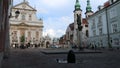 Krakow, Poland, view of Marii Magdaleny square