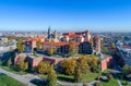 Krakow, Poland. Wawel Hill, Cathedral and Castle Royalty Free Stock Photo