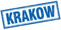 Krakow stamp