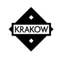KRAKOW stamp on white