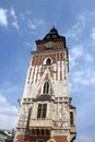 Krakow town hall Royalty Free Stock Photo