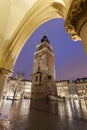 Krakow town square