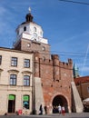 Krakowska Gate, Lublin, Poland Royalty Free Stock Photo