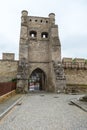Krakowska Gate, part of the defensive walls, Szydlow, Poland.
