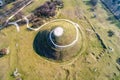 Krakus Mound in Krakow, Poland