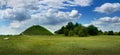 Krakus Mound, a prehistoric grave hill near Cracow, Poland