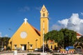 The St. Bernard Church, a Roman catholic church at Kralendijk. Royalty Free Stock Photo