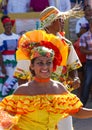 Traditional clothing on Bonaire island in the Caribbean Royalty Free Stock Photo