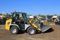 Kramer Allrad 350 Wheel Loader Moves Gravel