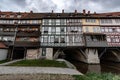 Kramerbrucke Erfurt Germany near the river in Erfurt Germany