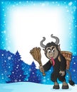 Krampus theme image 5 Royalty Free Stock Photo