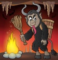 Krampus theme image 2 Royalty Free Stock Photo