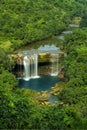 Krang suri waterfall, aintia Hills District, Meghalaya, India Royalty Free Stock Photo