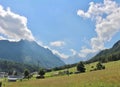 Beautiful summer day in Kranjska Gora, Slovenia