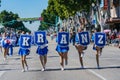 Kranz Intermediate School Marching band parade in the Camellia Festival