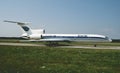 A Kras Airlines Tupolev TU-154M Royalty Free Stock Photo