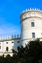 Krasiczyn, Poland - October 11, 2013: Krasiczyn Castle - beautiful Renaissance palace in Poland.