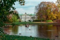 The Krasinski Palace in Warsaw Royalty Free Stock Photo