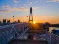 Krasnodar, bridge kisses