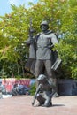 The monument to the fallen teachers and students of