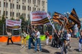 Krasnodar, Russia - May 1, 2017: National Liberation Movement ta