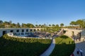 Krasnodar, Russia - October 7, 2018: General view of the amphitheater in the park Krasnodar or Galitsky