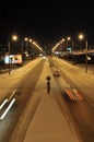 Krasnoyarsk in December. Winter city views.