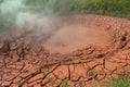 Krasnyy Red Mudpot in Valley of Geysers.