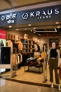 Kraus Jeans store at Phoenix Marketcity Mall in the Kurla area of Mumbai, India Royalty Free Stock Photo