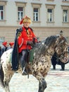 Kravat regiment commander guard change Royalty Free Stock Photo