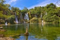 Kravice waterfall in Bosnia and Herzegovina Royalty Free Stock Photo