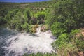 Kravice waterfall on the Trebizat River in Bosnia and Herzegovina. Royalty Free Stock Photo