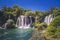 Kravice waterfall on the Trebizat River in Bosnia and Herzegovina. Royalty Free Stock Photo