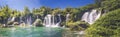 Kravice waterfall on the Trebizat River in Bosnia and Herzegovina. Royalty Free Stock Photo