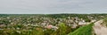 Kremenets town panorama. Ternopil Oblast, Ukraine Royalty Free Stock Photo