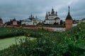 Authentic old Russian town Yuryev-Polsky. Royalty Free Stock Photo