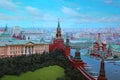 Kremlin in diorama