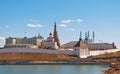 Kremlin in Kazan. Russia Royalty Free Stock Photo