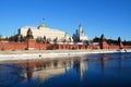 The Kremlin in Moscow Royalty Free Stock Photo