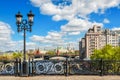 Kremlin and the openwork fence