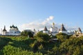 Kremlin and rampart in Rostov The Great Royalty Free Stock Photo