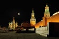 Kremlin and St. Basil cathedral Royalty Free Stock Photo