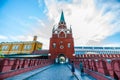 Kremlin tour 6: Two women meet on the bridge