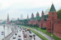 Kremlin Wall along Moskva River