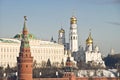 Kremlin in winter, Moscow, Russia Royalty Free Stock Photo