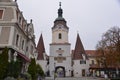 Low angle shot of architecture in Krems an der Donau