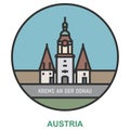 Krems An Der Donau. Cities and towns in Austria