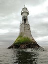 Krestovy lighthouse Royalty Free Stock Photo