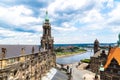 The Kreuzkirche church in Dresden Royalty Free Stock Photo