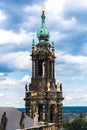 The Kreuzkirche church in Dresden Royalty Free Stock Photo